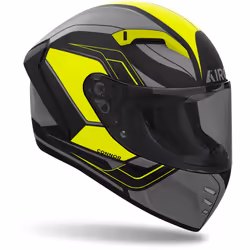 Airoh Connor Dunk Casque, noir-jaune, taille M pour Hommes