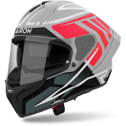 Airoh Matryx Rider Casque, noir-gris-rouge, taille XL pour Hommes