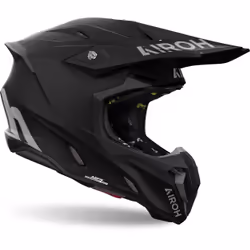Airoh Twist 3 Solid Casque de motocross, noir, taille XL pour Hommes