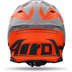 Airoh Twist 3 Dizzy Casque de motocross, gris-orange, taille L pour Hommes