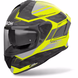 Airoh Spark 2 Zenith Casque, noir-jaune, taille S pour Hommes