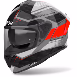 Airoh Spark 2 Zenith Casque, noir-gris-rouge, taille XL pour Hommes