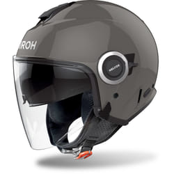 Airoh Helios Color 06 Casque jet, noir-gris, taille L pour Hommes