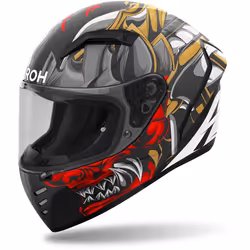 Airoh Connor Samurai Casque, multicolore, taille M pour Hommes