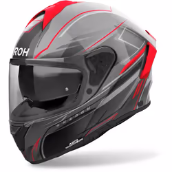 Airoh Spark 2 Shadow Casque, noir-gris-rouge, taille L pour Hommes - Vue supplémentaire 2