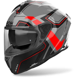 Airoh Spark 2 Dart Casque, noir-gris-rouge, taille M pour Hommes