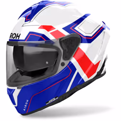 Airoh Spark 2 Dart Casque, blanc-rouge-bleu, taille 2XL pour Hommes