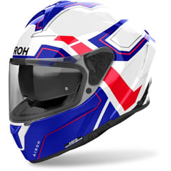 Airoh Spark 2 Dart Casque, blanc-rouge-bleu, taille 2XL pour Hommes