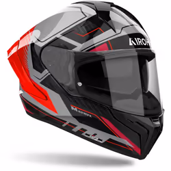 Airoh Matryx Rocket Casque, noir-gris-rouge, taille M pour Hommes - Vue supplémentaire 3