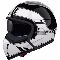 Airoh J 110 Raster Casque, noir-blanc, taille M pour Hommes