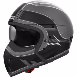 Airoh J 110 Raster Casque, noir-gris, taille XL pour Hommes