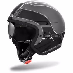 Airoh J 110 Raster Casque, noir-gris, taille XL pour Hommes