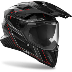 Airoh Commander 2 Stylish Full Carbon Casque de motocross, charbon, taille M pour Hommes