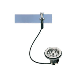 Lira - Bonde évier seule diamètre 90 mm, automatique, avec poignée