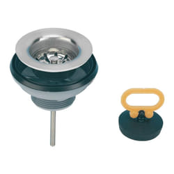 Bonde avec panier amovible pour évier céramique avec vidage diamètre 60 mm