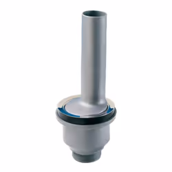 Bonde 2" (50x60) avec tube de surverse en PP gris, longueur 170mm. Pour éviers avec trou Ø 90 mm. TYPA : C6881C Référence LIR ...