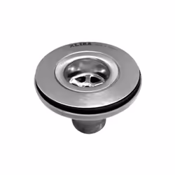 Bonde évier sans tube de surverse acier inox diamètre 121 mm pour trou diamètre 90 mm LIRA référence A.1035.03- Type de produ ...
