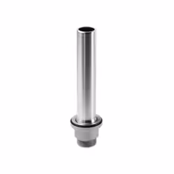Bonde avec tube de surverse acir inox. Pour évier diamètre 60mm. Tube : 370mm Fabricant : LIRA Référence fabricant : 1911.110