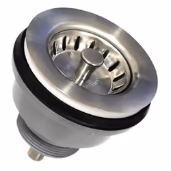 Description générale Bonde à panier pour évier de diamètre 86 mm, idéale pour un usage domestique. Modèle de référence 2054.0 ...