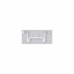Matériau : polypropylène. Finition : Blanc Excellent pour le lavabo de salle de bain avec 2 vasques nos codes 0142002 et 0135 ...