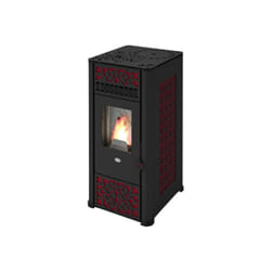 Poêle à granules Eva Calor Lucilla 8 kW Rouge