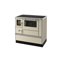 Eva Calor - Cuisinière à bois Penelope 6.5 kW Ivoire