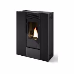 Le poêle à granules étanche et canalisable Viola de la marque EVA CALOR possède une puissance nominale de 10 kW ce qui vous p ...