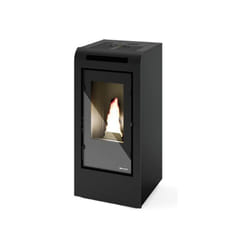 Poêle à granules canalisable Eva Calor Rosa 10 kW Noir