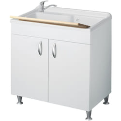 Negrari 6010 évier Evier avec tablier avant Cercle