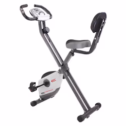 Toorx BRX COMPACT, Vélo ergométrique, Magnétique, 100 kg, Calories, Distance, Vitesse, Temps, Gris, Blanc, Manivelles 3 pièce ...