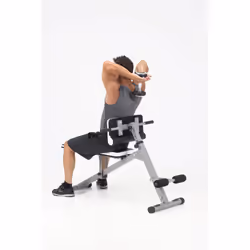 Toorx WBX-40 banc de musculation Banc de musculation ajustable Gym, Maison Noir - Vue supplémentaire 8