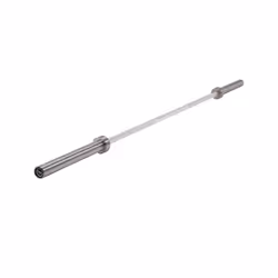 Toorx POWER TRAINING 180, Barre d'altères olympique, Barre d'haltères renforcée, 320 kg, Chrome, Chrome, 1800 mm