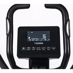 Toorx ERX-3000 Vélo elliptique Vélo elliptique magnétique Noir, Argent