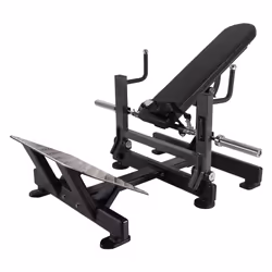 Toorx FWX-4400, Banc de musculation ajustable, 250 kg, Gym, 150 kg, Acier, Noir, Gris