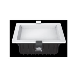 Fabrilamp - Downlight led intego square 26w 1490lm 7x18x18 cm white 4000k cutout 15,5x15,5 cm