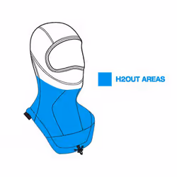 Spidi H2Out Balaclava, noir, taille L pour Hommes