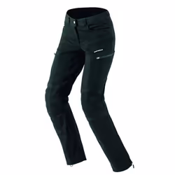 Spidi Amygdala Pantalon textile de moto de dames, noir, taille 28 pour Femmes