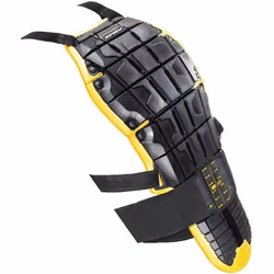 Spidi Warrior Evo Protecteur arrière, noir-jaune pour Hommes