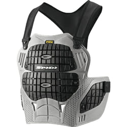 Spidi Thorax Warrior Gilet protecteur, noir-gris pour Hommes
