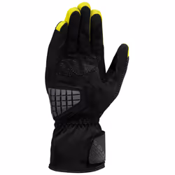 Spidi Rainshield H2Out Gants, noir-gris-jaune, taille 2XL pour Hommes
