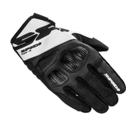 Spidi Flash-R Evo Gants de moto, noir-blanc, taille XL pour Hommes