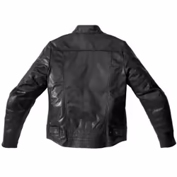 Spidi Garage Veste de moto en cuir, noir, taille 56 pour Hommes