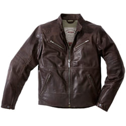 Spidi Garage Veste de moto en cuir, brun, taille 54 pour Hommes