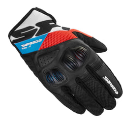 Spidi Flash-R Evo Gants de moto, rouge-bleu, taille 3XL pour Hommes
