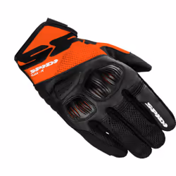 Spidi Flash-R Evo Gants de moto, noir-orange, taille 2XL pour Hommes