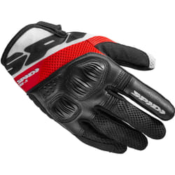 Spidi Flash-R Evo Tex Gants de moto pour femmes, rouge, taille M