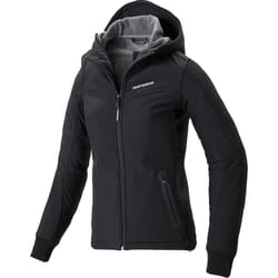 Spidi Hoodi Armor Veste de Textile moto femmes, noir, taille XL