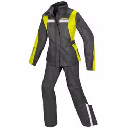 Spidi Touring Rain Kit Combinaison de pluie moto pour dames deux pièces, jaune, taille L pour Femmes