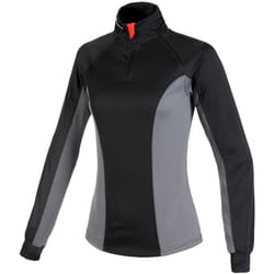 Spidi Thermo Chest Femmes veste fonctionnelle, noir-gris, taille L