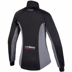 Spidi Thermo Chest Femmes veste fonctionnelle, noir-gris, taille XL